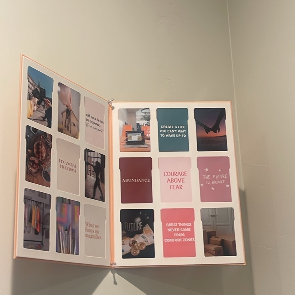 ✨✨Vision Board Inspiration Kit with Guidebook and Cards ✨Let your dreams blossom